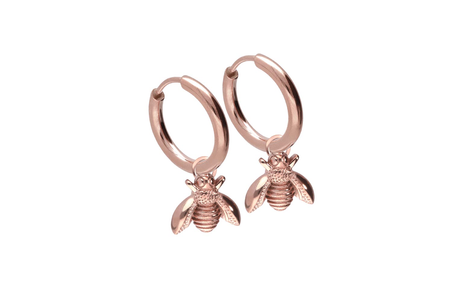 Chirurgenstahl Ohrclicker Creolen BIENE von Piercingline